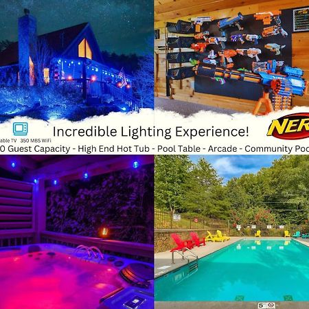 Ryes And Shine Bootlegger'S Cabin! Hot Tub* Pool* Arcade* Billiards *Ev * Pet Friendly Sevierville Exteriör bild