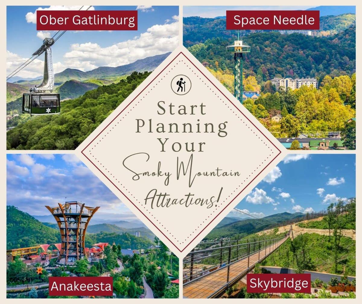 Ryes And Shine Bootlegger'S Cabin! Hot Tub* Pool* Arcade* Billiards *Ev * Pet Friendly Sevierville Exteriör bild
